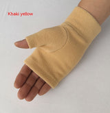 Outdoor Sports Running Thickened Warm Gloves Typing And Writing Warm Half Finger Gloves
